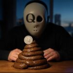 8chan memecoin on poop with Q anon